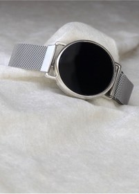 Resim Spectrum Unisex Gümüş Dokunmatik Hasır Kordon Mıknatıslı Kol Saati 