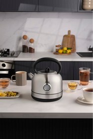 Resim Karaca Retro 2202 Su Isıtıcısı Inox 2200W 