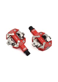 Resim Look X-track Kırmızı Dağ Bisikleti Pedalı Siyah 