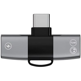 Resim Polham Type C To 2x Type C Girişli Şarj Ve Kulaklık Çoğaltıcı Adaptörü, 30w Şarj Destekli Çoğaltıcı 