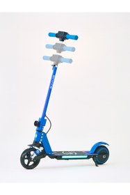 Resim SIMATE Elektrikli Çocuk Scooter 130W | 3 Kademe Hız | Ayarlanabilir Gidon | Uzun Menzil |Koruma Seti Hediye 