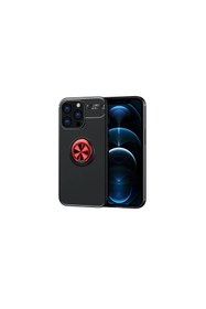 Resim artlab Art İphone 13 Pro Max Kılıf Range Yüzüklü Silikon - Siyah-Kırmızı Lab 