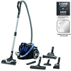 Resim TEFAL Silver Silence Force Cyclonic Toz Torbasız Elektrikli Süpürge 