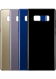Resim Samsung Galaxy Note 8 N950f İle Uyumlu Arka Pil Kapak Siyah 