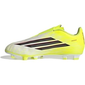 Resim Adidas F50 Club Vel Fg/mg Genç Çoklu Çim Zemin Kramponu Js1489 Sarı Sarı 