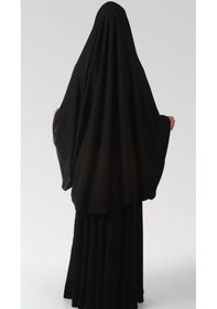 Resim Çarşaf Krep Bütün Peçeli Sultanbaş 