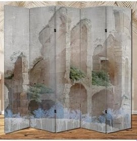 Resim Tarih Temalı Özel Tasarım Paravan Room Divider TYBParavan-1033100408441, 180 x 180 