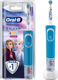 Resim Oral-B D100 Vitality Frozen Özel Seri Çocuklar İçin Şarj Edilebilir Diş Fırçası 