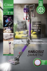 Resim Kiwi Kvc-4040BLF Katlanabilir Şarjlı Bldc Motor Dik Süpürge 