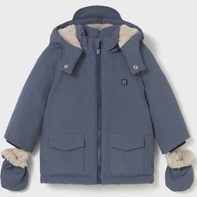Resim Mayoral Erkek Bebek Parka Mont Lacivert Lacivert 