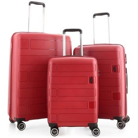 Resim Ççs 5236 Polipropilen 3 Lü Valiz Seti-turuncu Turuncu 