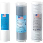 Resim Filtre Dünyası Su Arıtma Filtresi Usa 3Lü Filitre Takımı Çift Karbonlu 