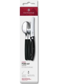 Resim Victorinox 6.7193.3f Swiss Classic 3lü Piknik Seti, Siyah Renkli 