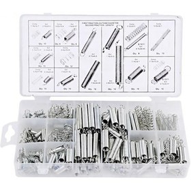 Resim Yaozixa Çelik Yaya Ve Basma Yay Seti - 20 Farklı Boyut, 200 Adet, Taşınabilir Saklama Kutusu İle Tamamlanmış 