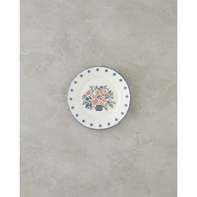 Resim English Home Pixel Porselen 4'lü Pasta Seti 19 cm Renkli 
