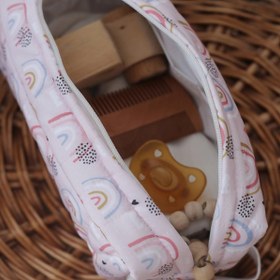 Resim Outlet-Gökkuşağı Su Geçirmez Bebek Bakım Çantası 