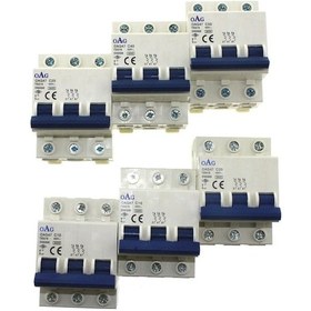 Resim OAG 3X25 A 3 kA OTOMATİK SİGORTA 