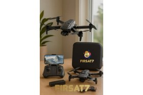 Resim Drone A13 4K Çift Kameralı Katlanabilir Drone Fpv Wifi Brushless Motor Akıllı Engel Kaçınma 2000MAH 