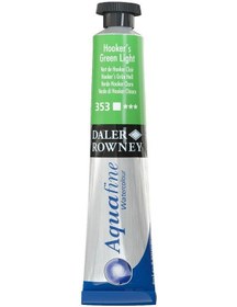 Resim Daler Rowney Aquafine Tüp Suluboya 8ml HOOKERS GREEN LIGHT 353 