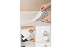 Resim 3,2 mt Su Sızdırmaz Bant Banyo , Mutfak , Duş , Pencere , Kenar Bandı 3.2mt Delik Kapatıcı 