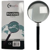 Resim Bafix Büyüteç Cam Metal Çerçeveli 90 MM BFX-BMC90 