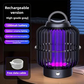Resim USB Sivrisinek Öldürücü | Ultra Büyük Menzilli USB Şarj Edilebilir Sivrisinek Öldürücü Lamba | Gece Işığı, Masa veya Duvara Montaj, Uzun Ömürlü Pil, Açık Hava Kampı, Seyahat, Yatak Odası vb. İçin Uygun, Çoklu Renkler ve Boyutlar 