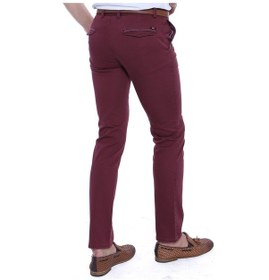 Resim Wessi Cep Kapaklı Bordo Erkek Pantolon Bordo 