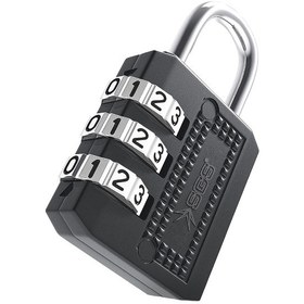 Resim Sgs1335 - Bavul Valiz Çanta Dolap Kasa Mini Şifreli Asma Kilit 32mm - 3 Komibnasyonlu 