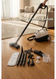 Resim Premier PSC228 Çok Fonksiyonlu Buharlı Temizlik Makinesi 