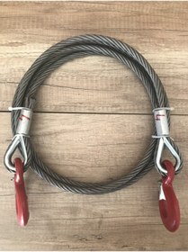 Resim LİDERSAN ÇELİK 10 Mm Kalınlıkta 4 Metre 9 Tona Kadar Çekebilen Çelik Çekme Çeki Halatı 