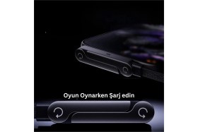 Resim PSGT 240W Ultra Hızlı Type-C Şarj Data Kablosu Katlanabilir Standlı Ergonomik Tasarım 1.5m Örgülü 