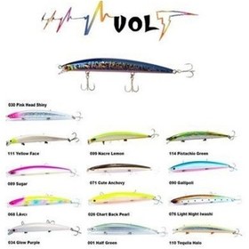 Resim Fujin Volt Vl125s 14gr 12.5cm Slow Sinking Maket Balık-487 