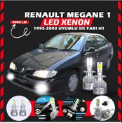 Resim Renault Megane 1 1995-2003 Sis Farı Uyumlu Şimşek Etkili Led Xenon Performance Series H1 