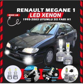 Resim Renault Megane 1 1995-2003 Sis Farı Uyumlu Şimşek Etkili Led Xenon Performance Series H1 