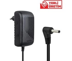 Resim Zibox Weko 12 Volt - 3 Amper 3.5*1.35 Uçlu Yerli Üretim Yazar Kasa POS Adaptörü 