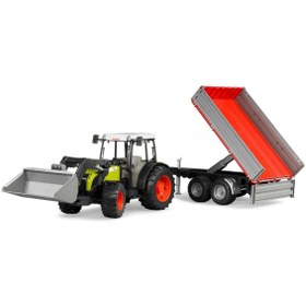Resim NW NessiWorld Nessiworld Bruder Claas Nectis 267F Traktör Ve Römork BR02112 