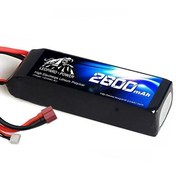 Resim 2600 mAh 22.2V 6s 25C Lityum Polimer Lipo Batarya Pil T Plug Leopard Power