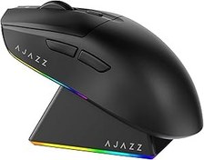 Resim coverzone AJAZZ AJ139 Max Mouse 3 Mod 26.000 DPI Manyetik Şarj İstasyonlu PAW 3395 Optik Sensör Gaming Mouse (Siyah) 