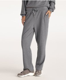 Resim Yargıcı Bol Paçalı Eşofman Antrasit Melanj 