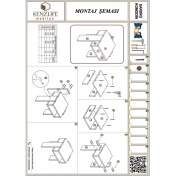 Resim Kenzlife komodin sandro cvz komidin 39x29x29 orta zigon sehpa minik boy 