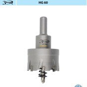 Resim 3keego 43 mm Tct Elmas Uçlu Panç HG60 