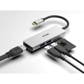 Resim D-link Dub-m530 5-in-1 Usb-c Hub 