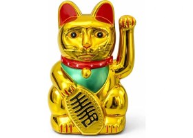 Resim Selfbuysell Pilli Sallanan Şans Kedisi - Maneki Neko 