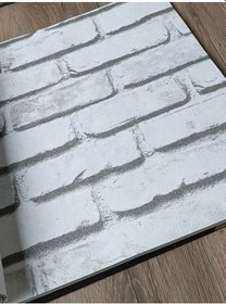 Resim 3 Boyutlu Hava Alabilen Silinebilir Kabartmalı Taş Desen Duvar Kağıdı 5 M² Diğer 