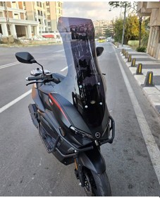Resim Motocam Rks Lince 125 Ön Cam 2021-2026 Model 78cm Siyah Renkli 4mm Uzun 