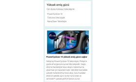 Resim Philips Marathon Yüksek Emiş Güçlü Hepa Filtreli POWERCYCLONE10 ve Nanoclean Teknojili Premium Torbasız Süpürge, Onerous Mutfak Tartısı Hediye 