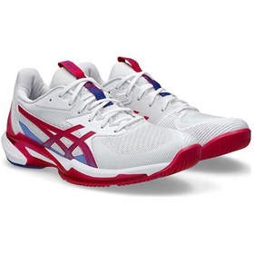 Resim Asics Solution Speed Ff 3 Kadın Tenis Ayakkabısı 1042a250-103 Krem Krem 