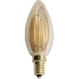 Resim Cata 4W Rustik LED Bujı Ampul (E-14) (Amber) Cat CT-4280 