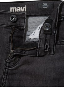 Resim Mavi - Tom Sporty Koyu Gri Jean Pantolon 6010686711 Gri 