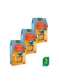 Resim Wefood Kids Organik Sade Bisküvi 50 Gr (tereyağlı) 3'lü 